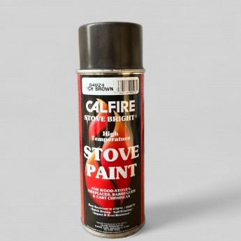 RICH BROWN Calfire Stove Bright Aerosol High Temperature Stove Paint 